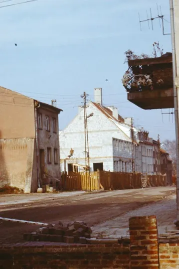 ul. Wł. Reymonta - rok 1984-85, budowa kamienicy nr 5-7