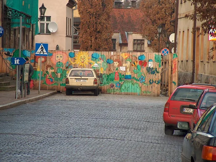 Reszel- zamknięcie ulicy Rynek na wysokości dawnej Hotelowej