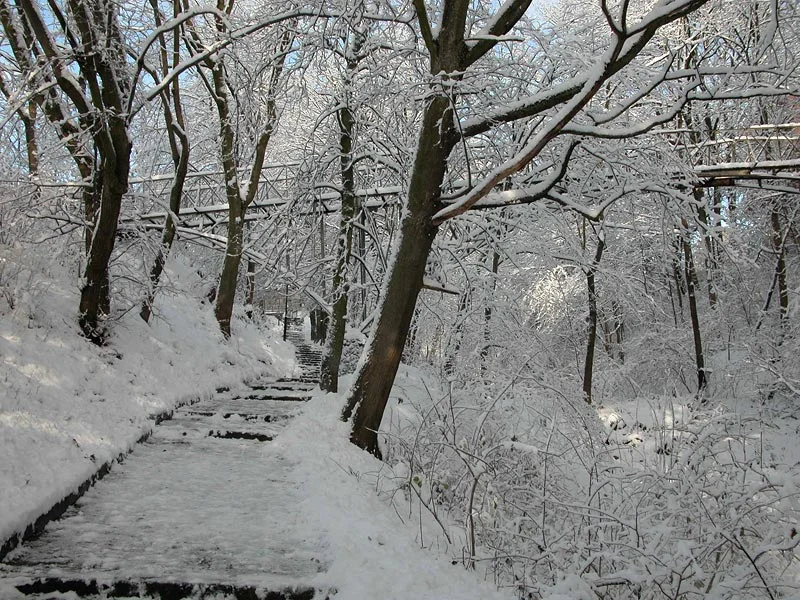 Nieistniejący już most "Żelazny"