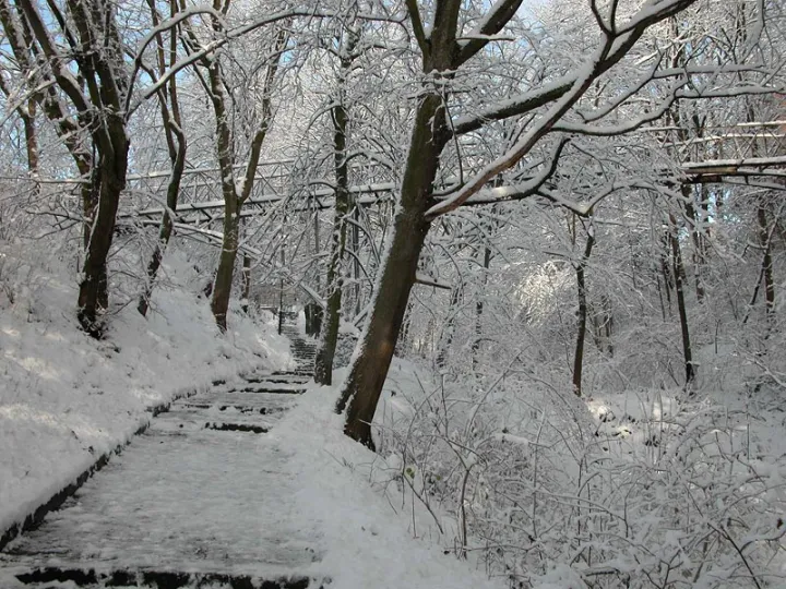 Nieistniejący już most "Żelazny"